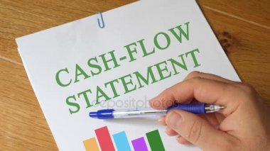 Nakit akış tablosu. Rapor