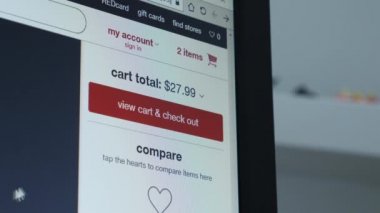 Online alışveriş sepeti