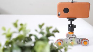 Motorlu kaymak dolly için bağlı Smartphone
