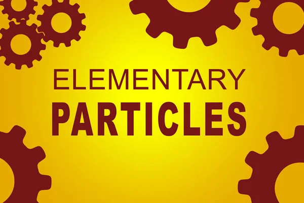 Conceito de Partículas Elementares — Fotografia de Stock
