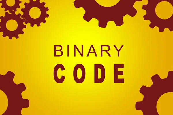 Binaire code concept — Stockfoto