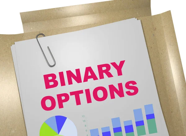 Concept d'options binaires — Photo