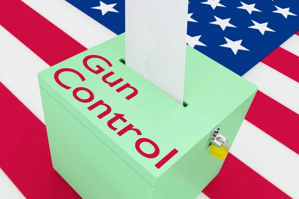 Gun Control concept — Stock Photo, Image