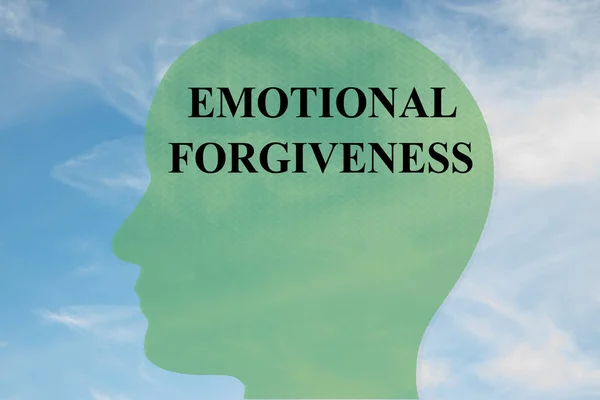 Concepto de perdón emocional — Foto de Stock