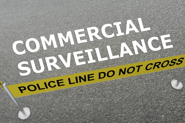 Commercial Surveillance concept — Stock Photo, Image