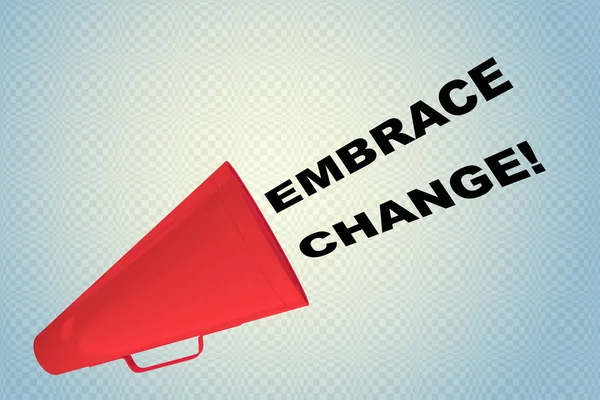 Embrace Change! concept