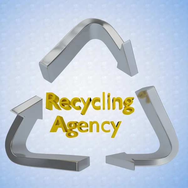 Concepto de Agencia de Reciclaje —  Fotos de Stock