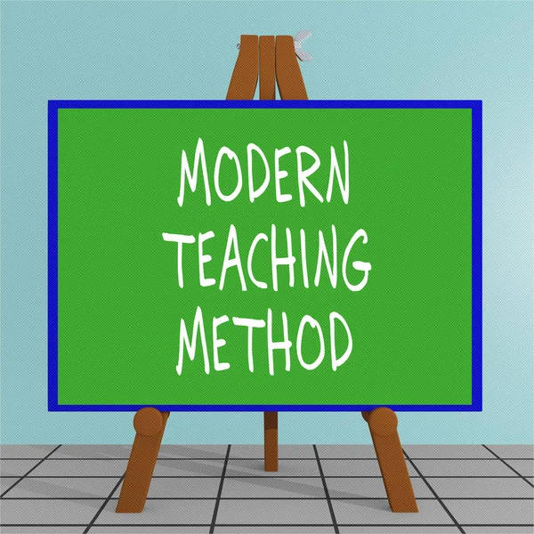 Concept de méthode d'enseignement moderne — Photo