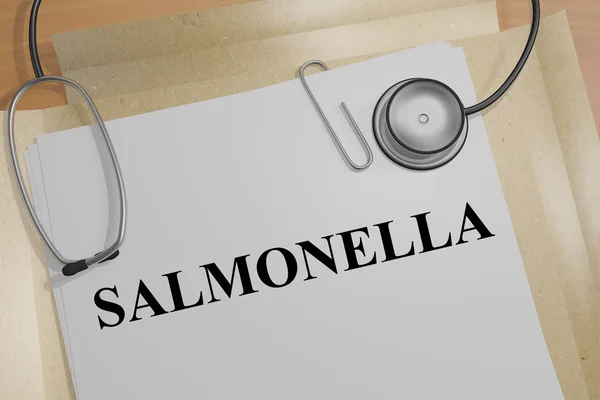 Salmonella - tıp kavramı — Stok fotoğraf