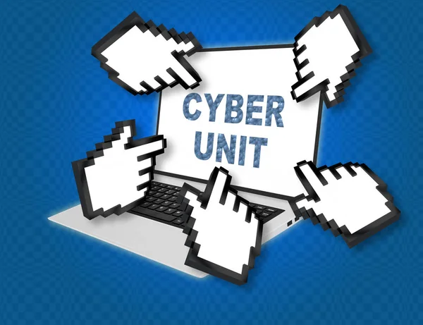 Concept de Cyber Unit — Photo