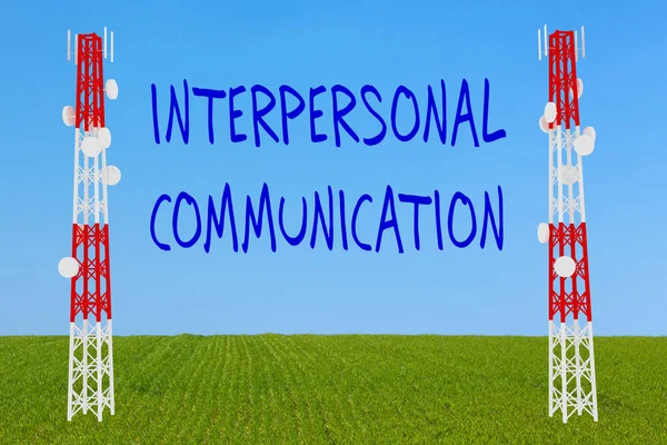 Interpersonální komunikace koncept — Stock fotografie