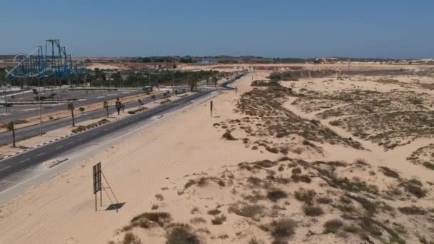 Επιφ/κή dune συνόρων στο Ισραήλ — Αρχείο Βίντεο