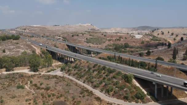 Yitzhak-Rabin-Autobahn — Stockvideo
