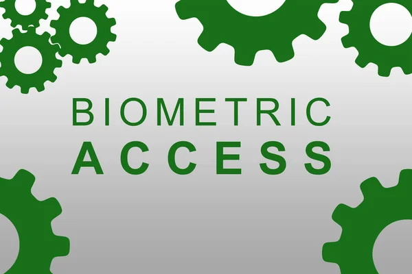 Concepto de acceso biométrico —  Fotos de Stock