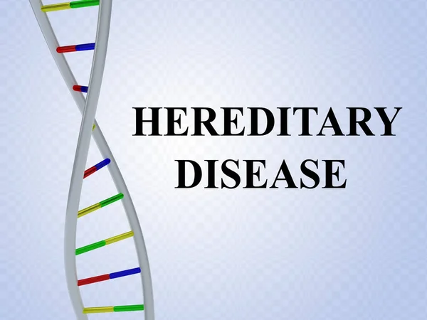 Concepto de enfermedad hereditaria — Foto de Stock