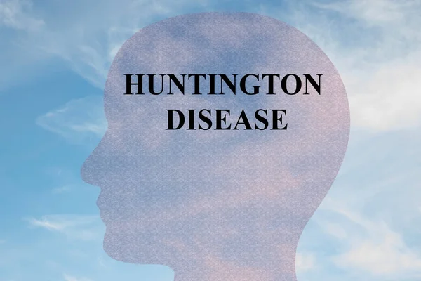 Maladie de Huntington - concept médical — Photo