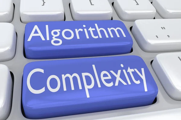 Algoritme complexiteit concept — Stockfoto