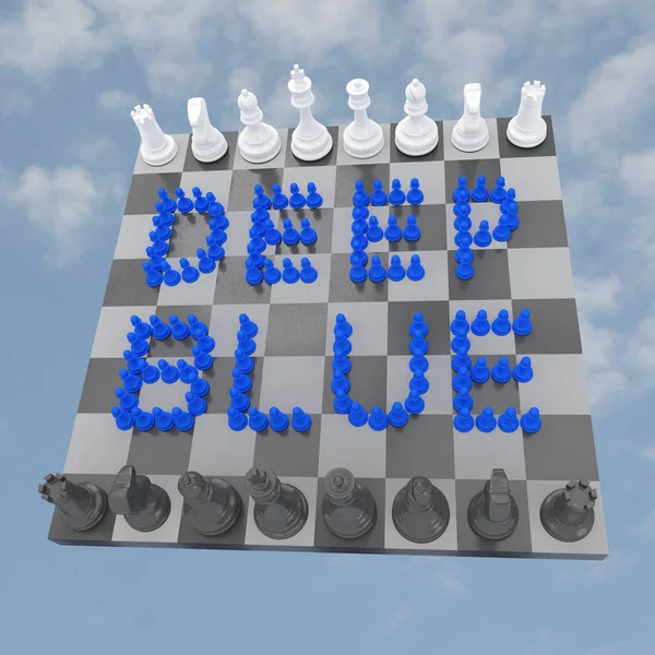 Deep Blue — стоковое фото
