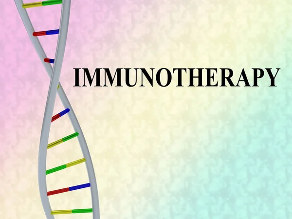 Inmunoterapia - concepto genético — Foto de Stock