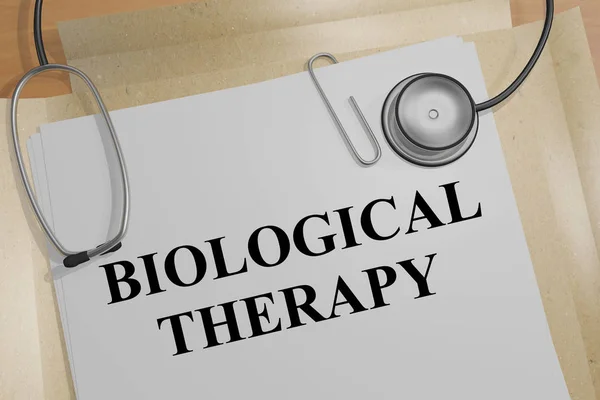 Concepto de Terapia Biológica — Foto de Stock