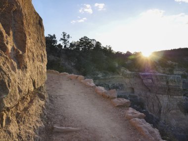 Büyük Kanyon, Bright melek izinde günbatımı