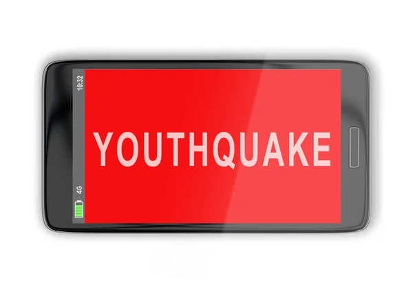 Youthquake - conceito de comunicação — Fotografia de Stock