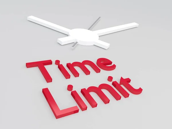 Limit czasu koncepcja — Zdjęcie stockowe