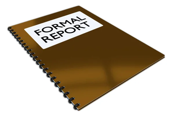 Conceito de relatório formal — Fotografia de Stock