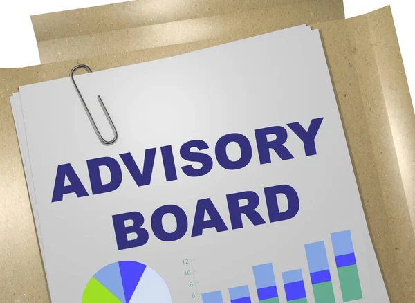 ADVISORY BOARD concept — Stock Photo, Image