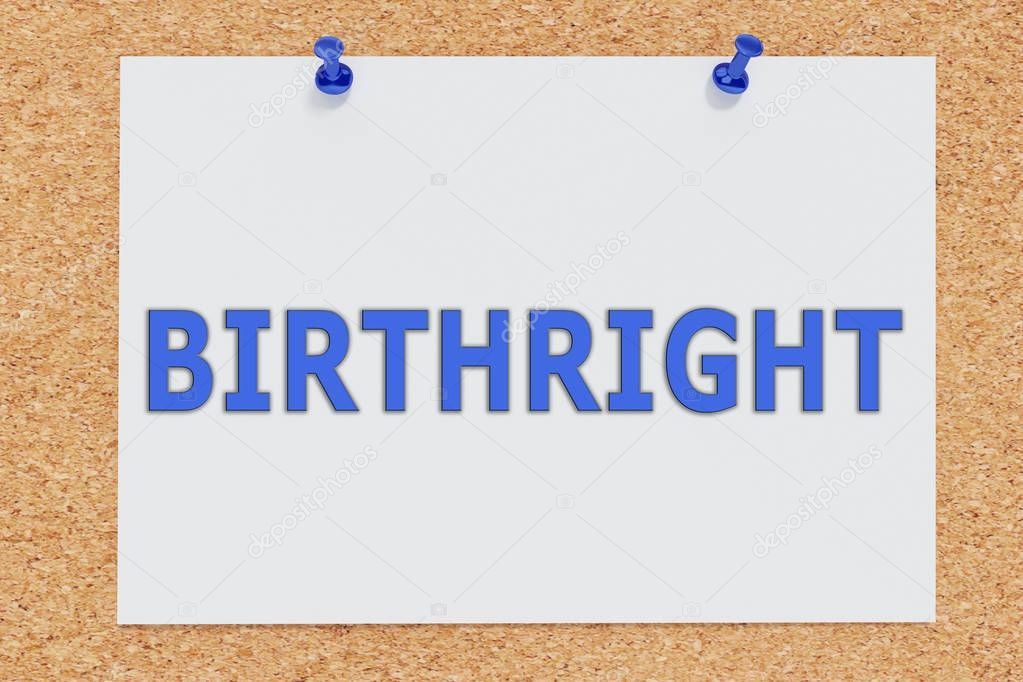 Birthright - legal concept
