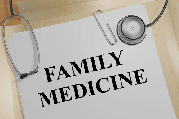 FAMILY MEDICINE concept