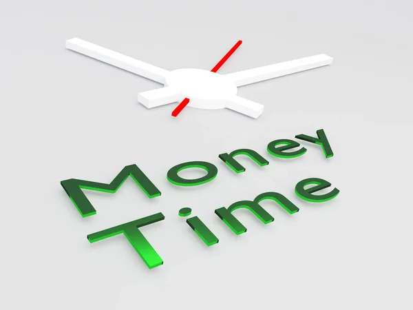 Money Time concept — Stock Photo, Image