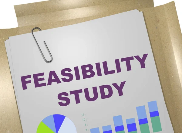 Feasibility Study koncept — Stockfoto