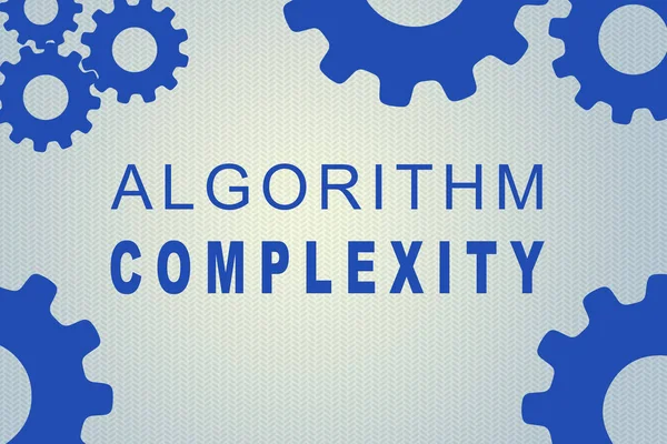 Algoritmus összetett fogalom — Stock Fotó