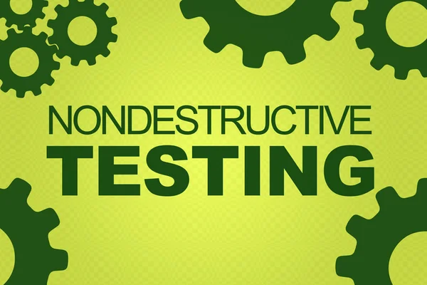 Niet-destructieve testen concept — Stockfoto
