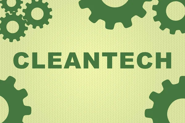 CLEANTECH - environmental concept — Stock Photo, Image