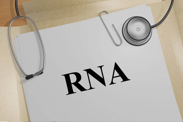 ARN - concepto genético — Foto de Stock