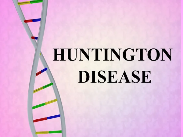 Concept de maladie de Huntington — Photo