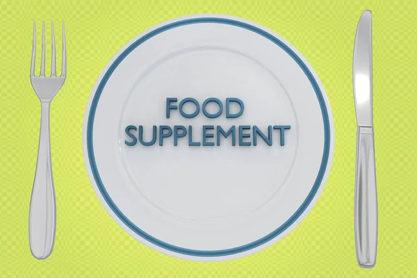 Food Supplement concept — Stockfoto