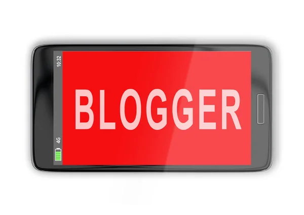 Blogger - sosyal kavramı — Stok fotoğraf
