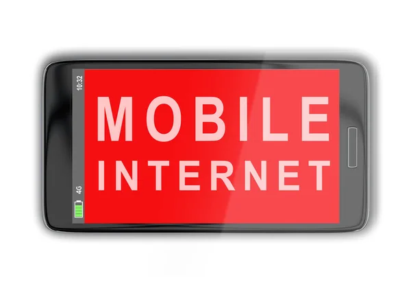 Koncept mobilního internetu — Stock fotografie
