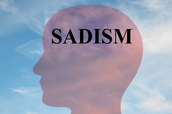SADISMO - conceito mental — Fotografia de Stock
