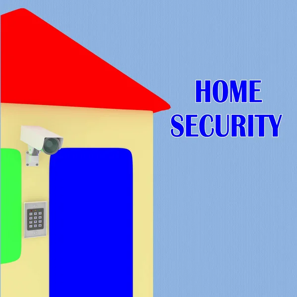 HOME SECURITY concept