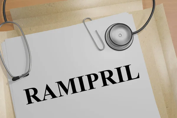 Ραμιπρίλη - ιατρική έννοια — Φωτογραφία Αρχείου