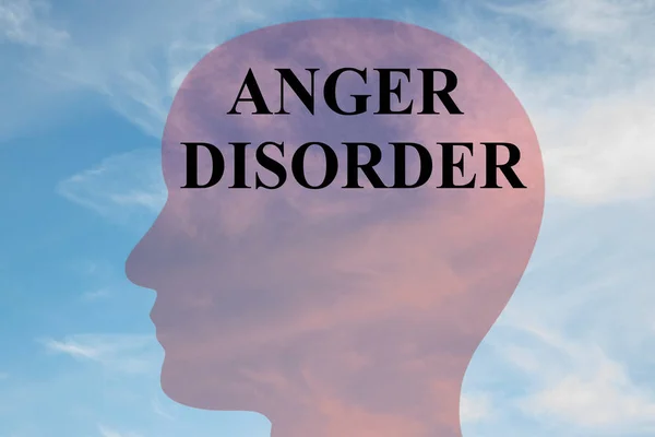 Anger DISORDER คอนเซปต์ — ภาพถ่ายสต็อก