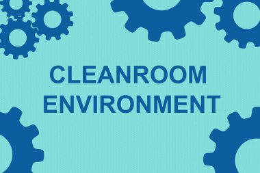 CLEANROOM ENVIRONMENT concept clipart