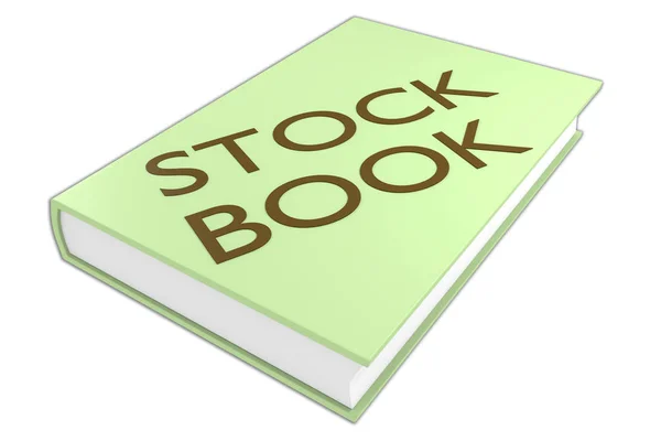 Ilustração Script Stock Book Livro Isolado Branco — Fotografia de Stock