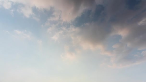 Scena Natura Time Lapse Cielo Nube Sera — Video Stock