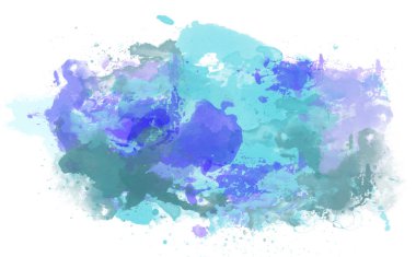 Suluboya arka plan, renk