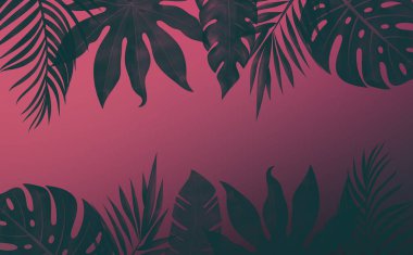 Tropikal yaprak, doku ile arka plan